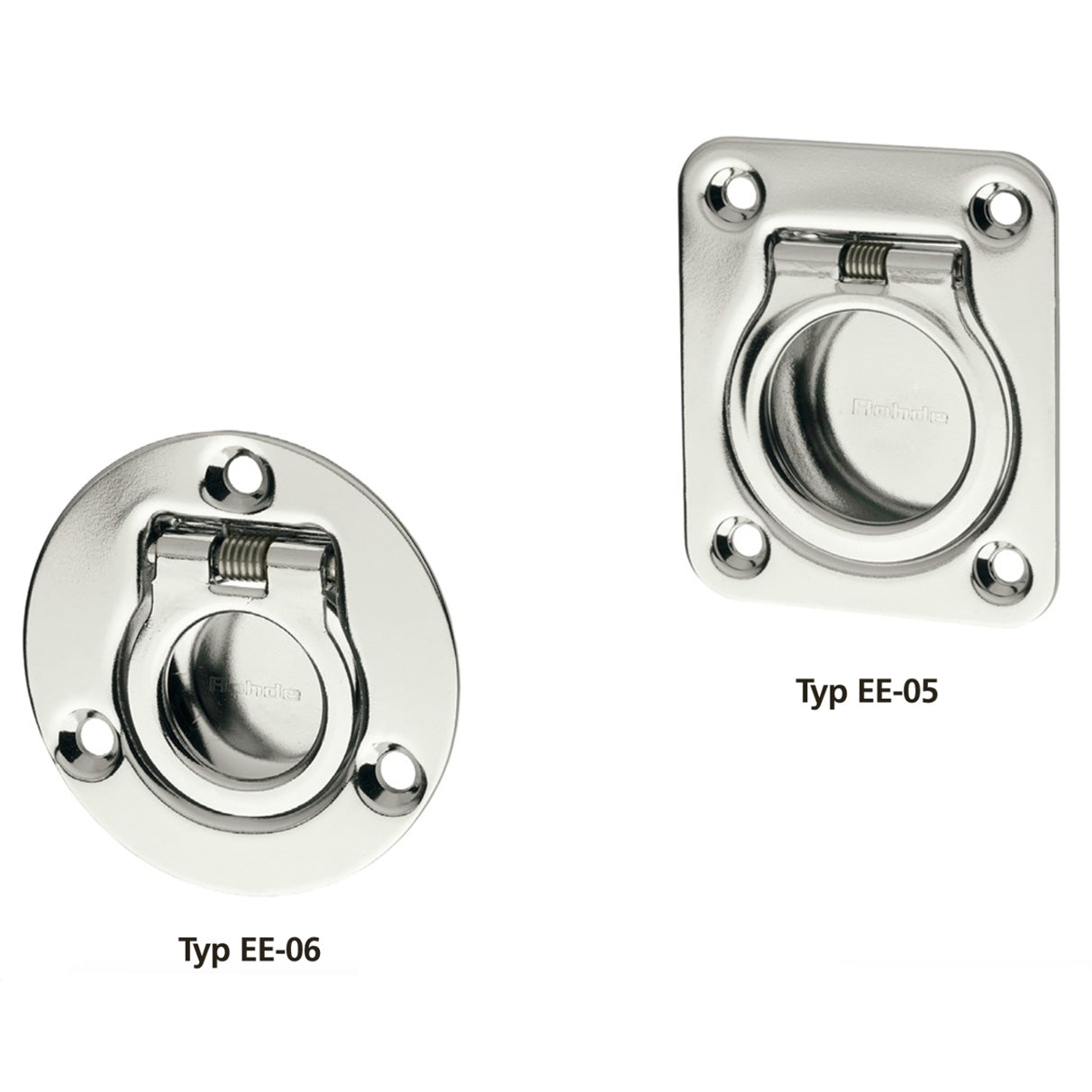 Tray / Recessed Handle Stainless Steel - EE05&6