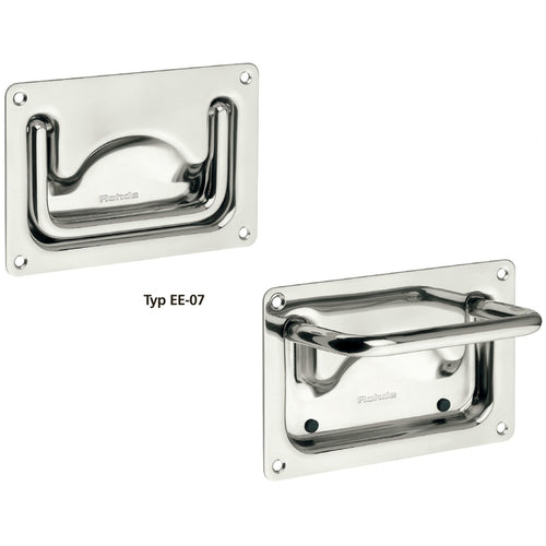 Tray / Recessed Handle Stainless Steel - EE07