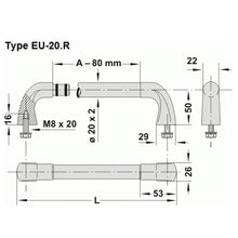 Component Stainless Steel Handle - EU