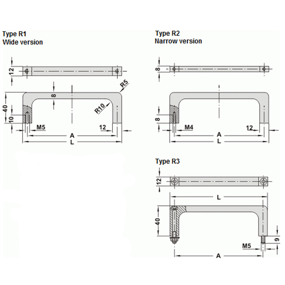 Aluminium Handle Instrument - R – ECH SOLUTIONS LTD