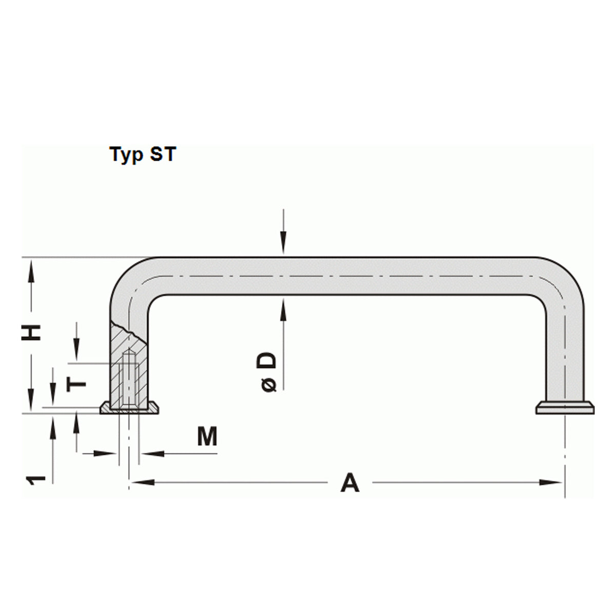 Steel Handle -ST – ECH SOLUTIONS LTD